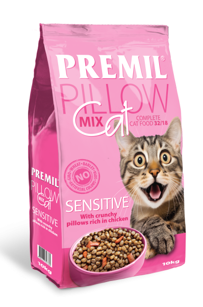 Корм для кошек PILLOW mix cat sensitive